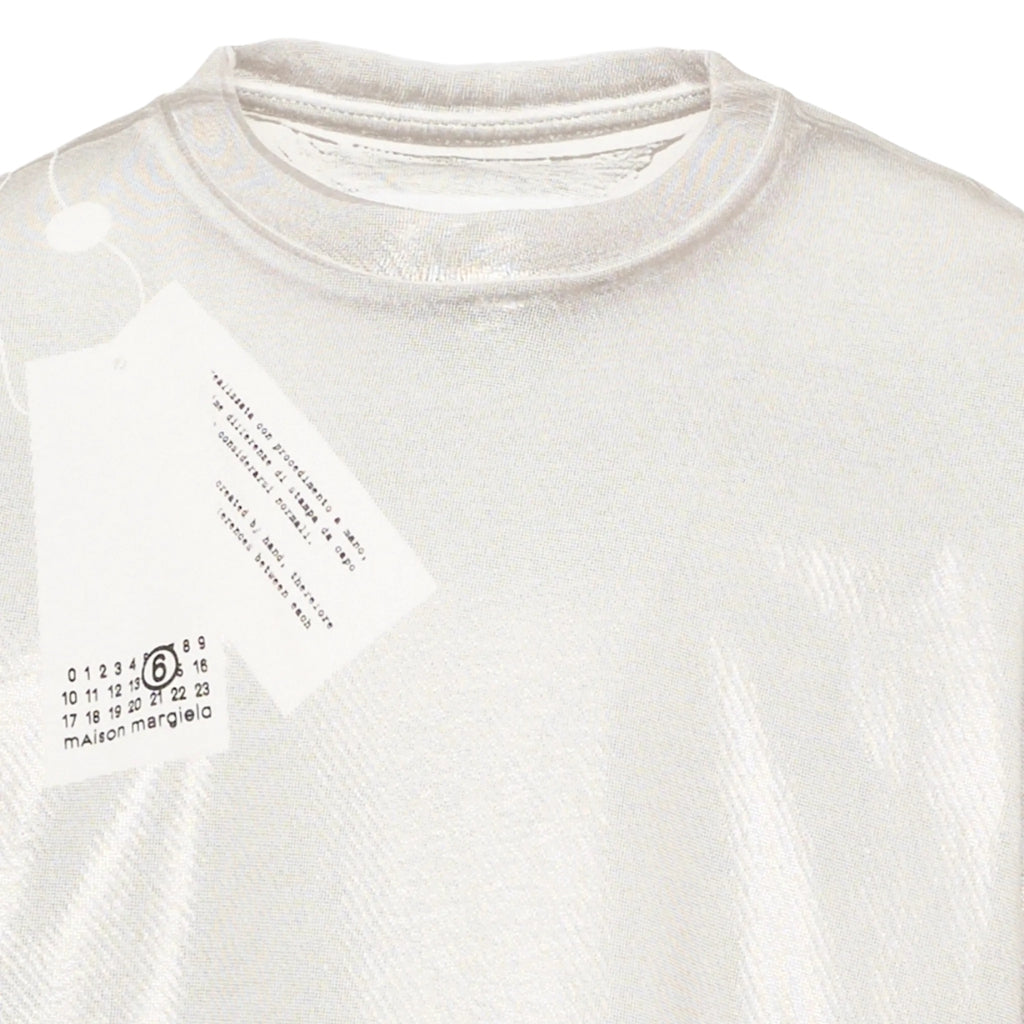 MM6 Kids Logo Print T-shirt