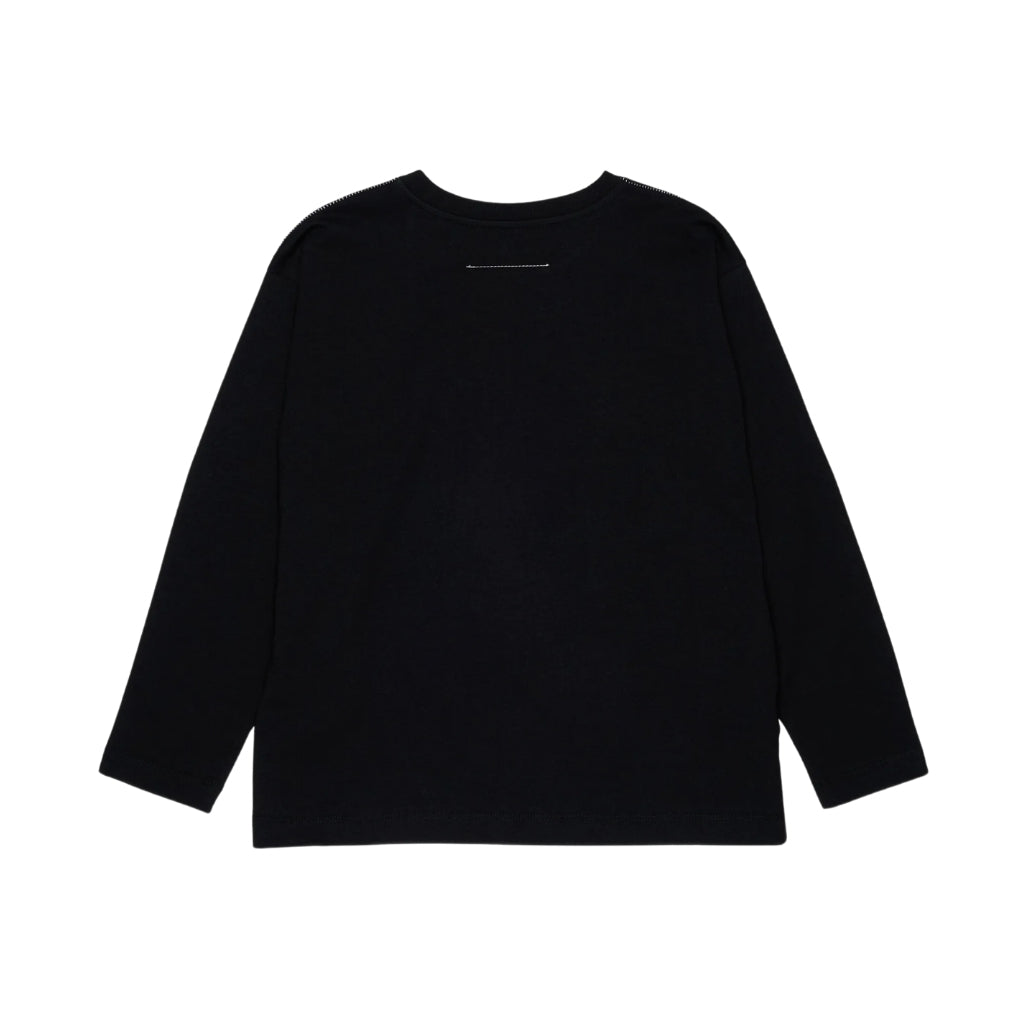 MM6 Kids Logo Print T-shirt