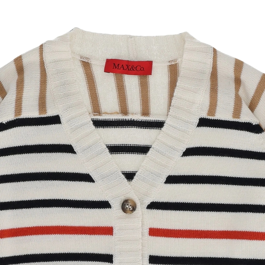 MAX&Co. Kids Striped Cardigan