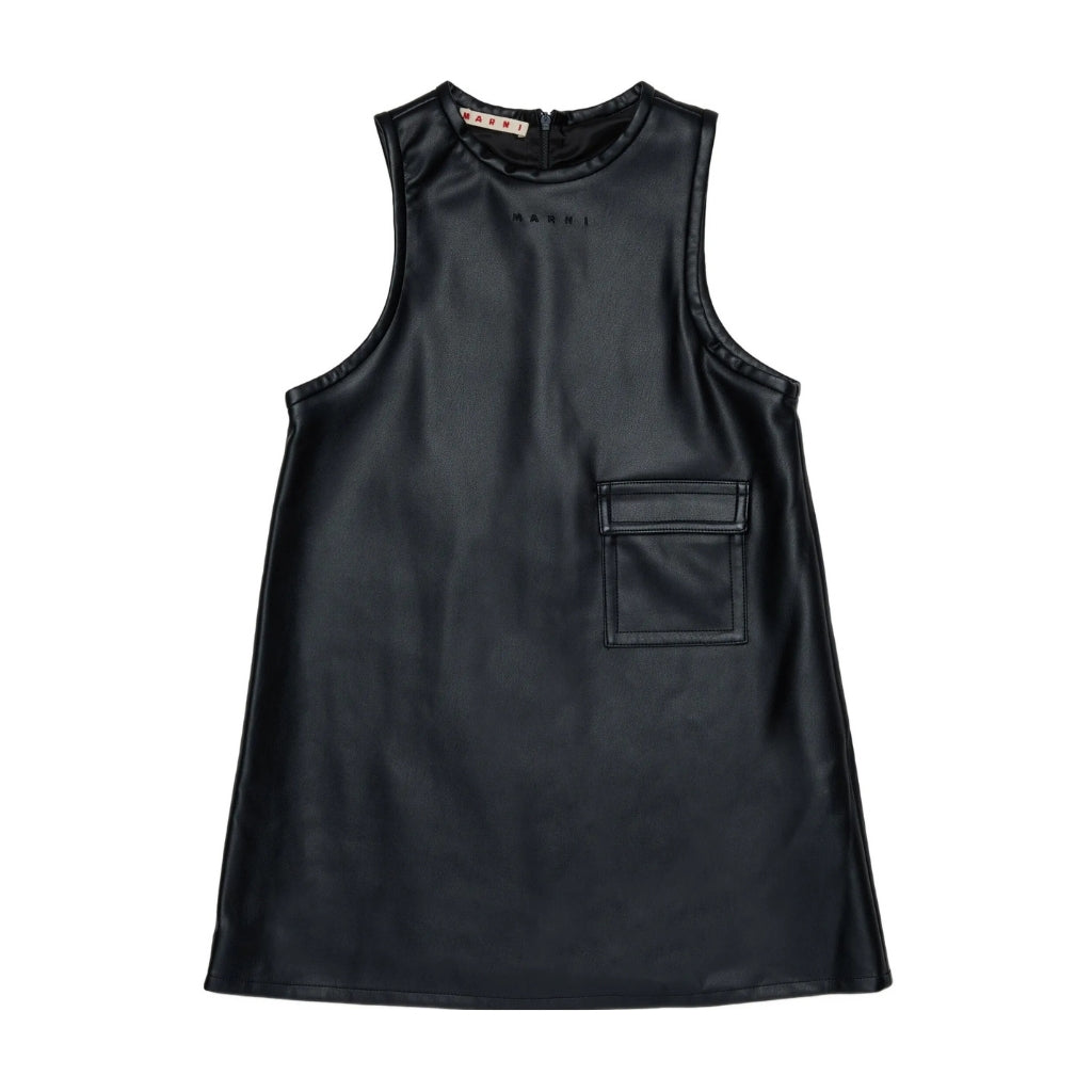 Marni Kids Eco Leather Dress