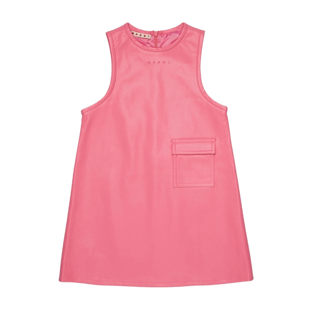 Marni Kids Eco Leather Dress