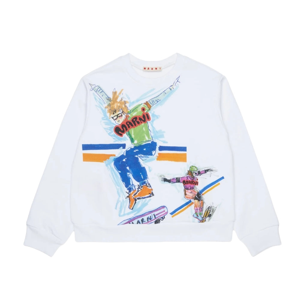 Marni Kids Graphic Sweatshirt