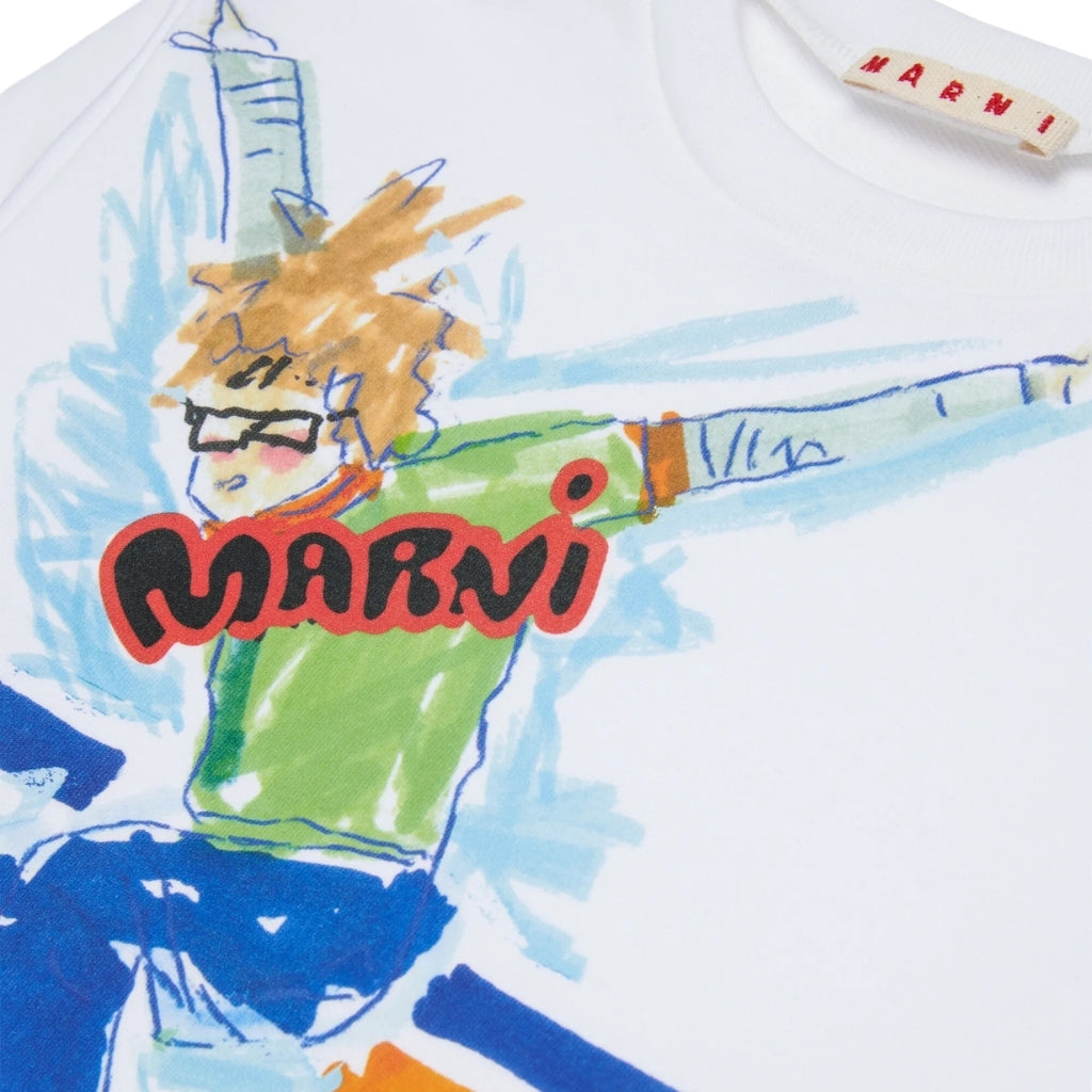 Marni Kids Graphic Sweatshirt