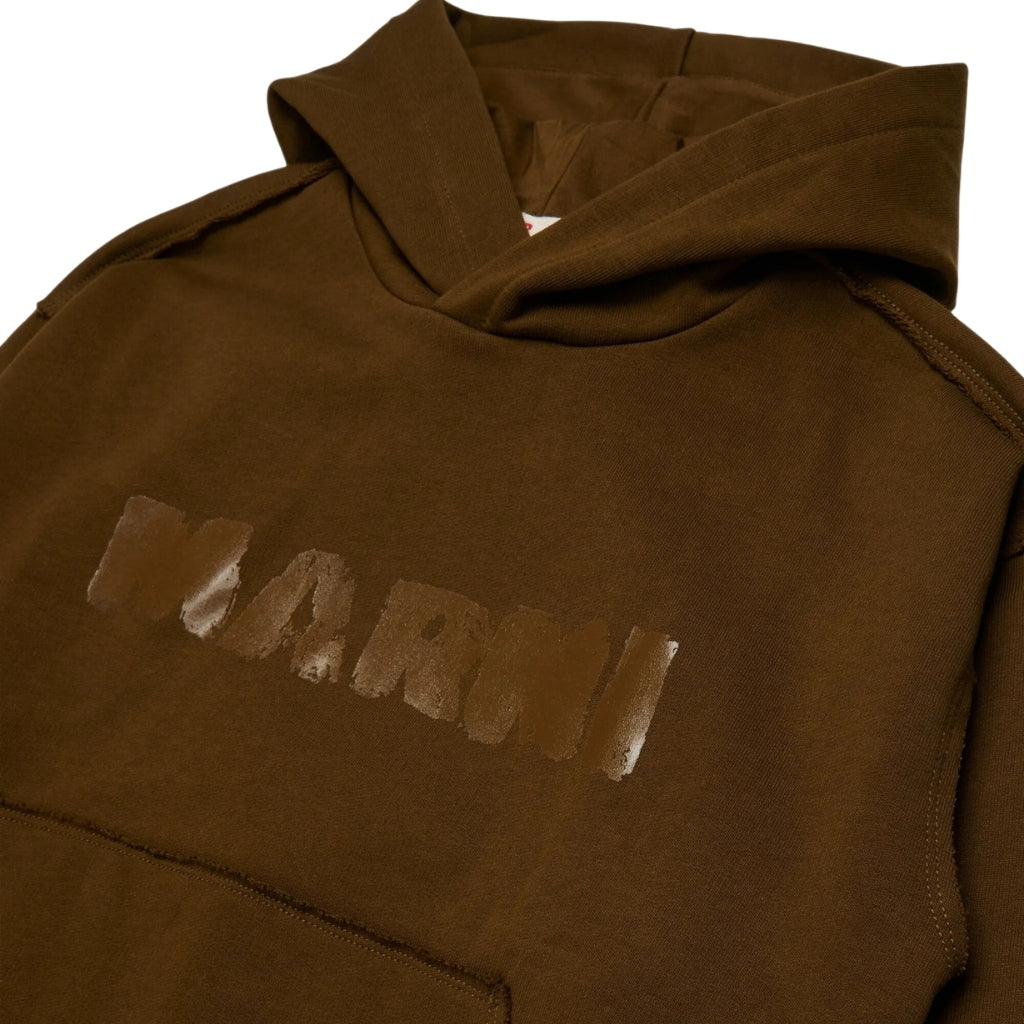 Marni Kids Logo Hoodie