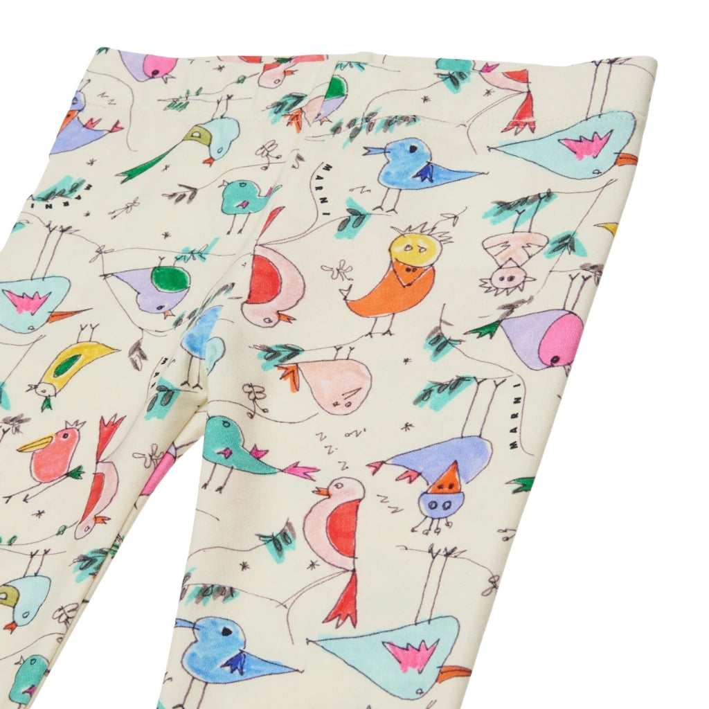 Marni Kids Printed Leggings