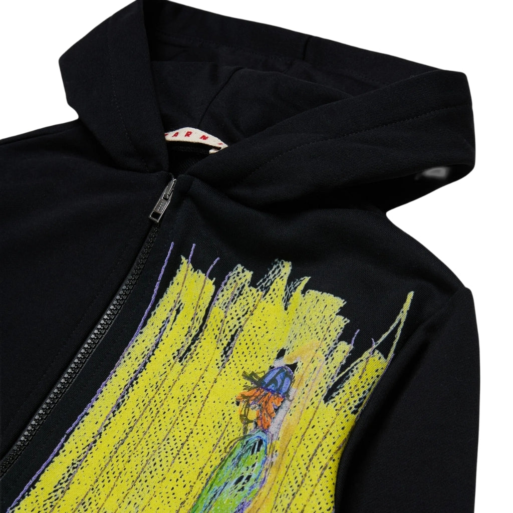 Marni Kids Graphic Hoodie