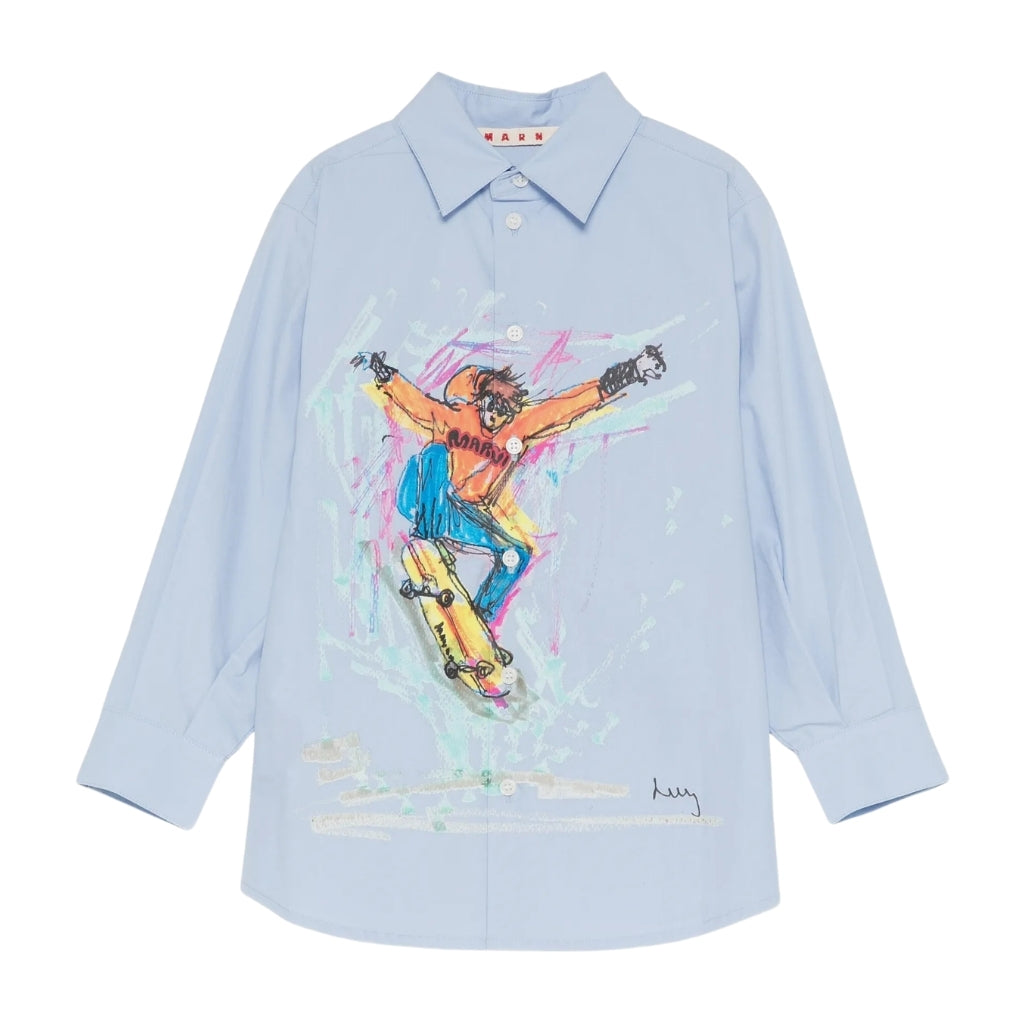 Marni Kids Graphic Shirt