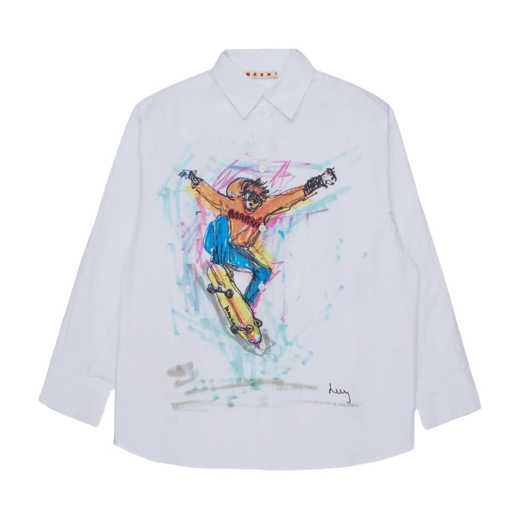 Marni Kids Graphic Shirt