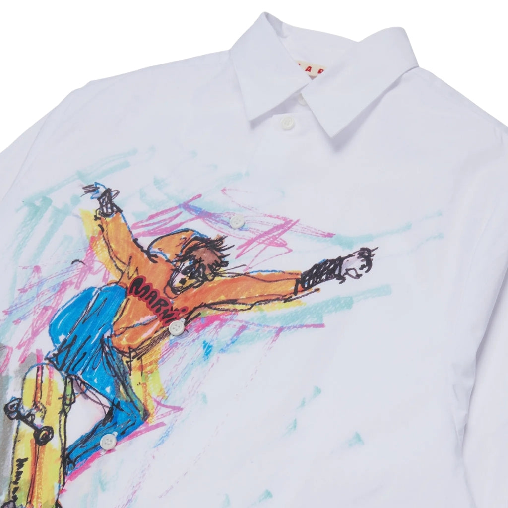 Marni Kids Graphic Shirt