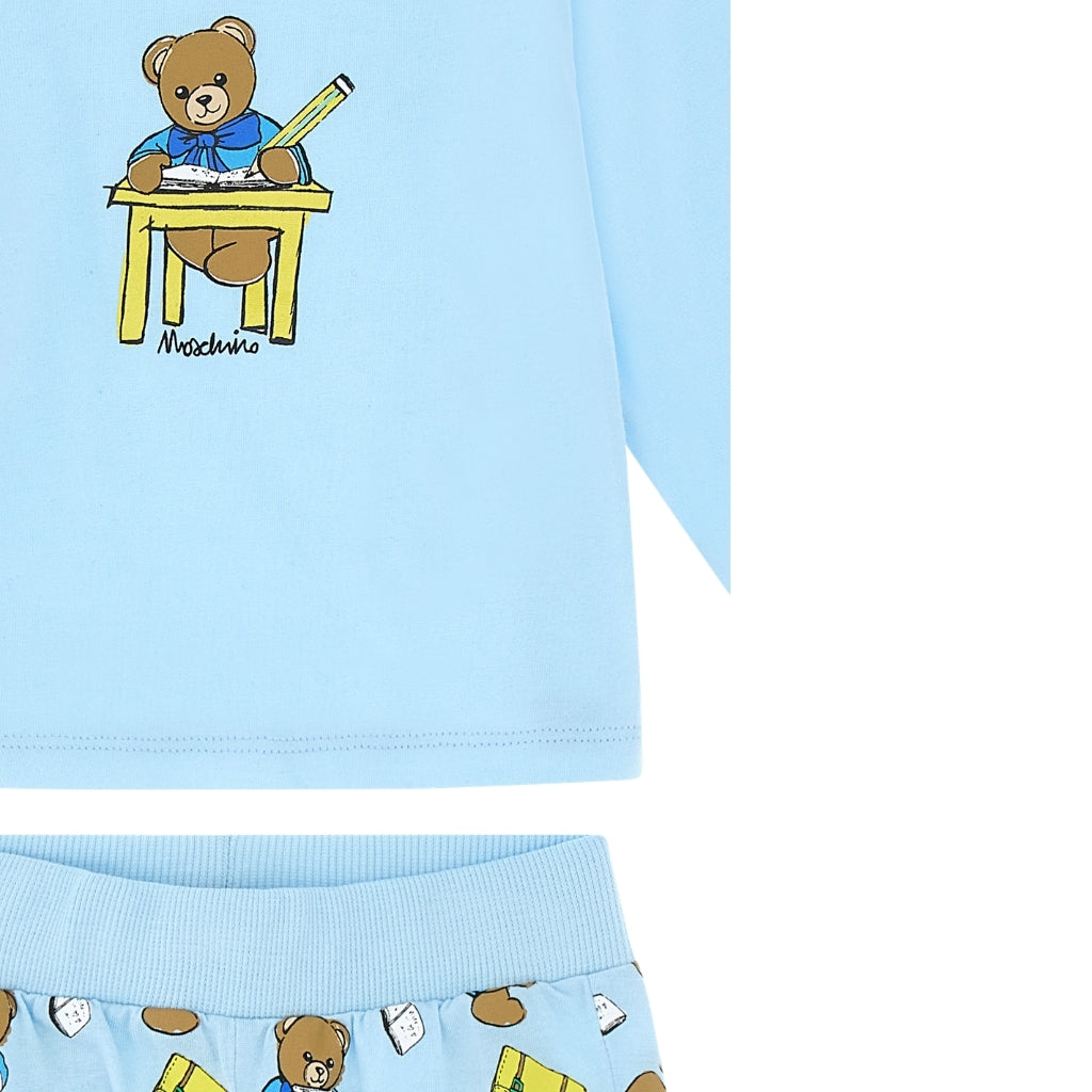 Moschino Kids T-shirt and Trousers Set