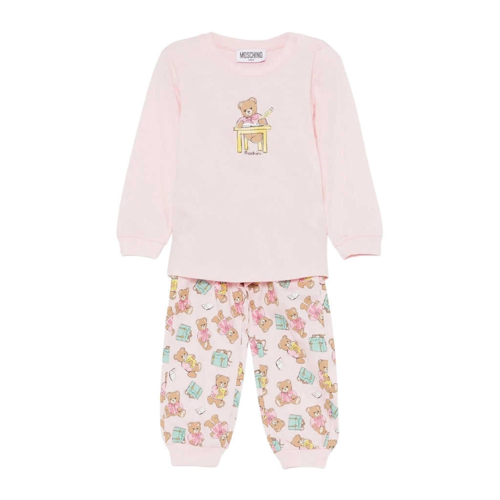 Moschino Kids T-shirt and Trousers Set