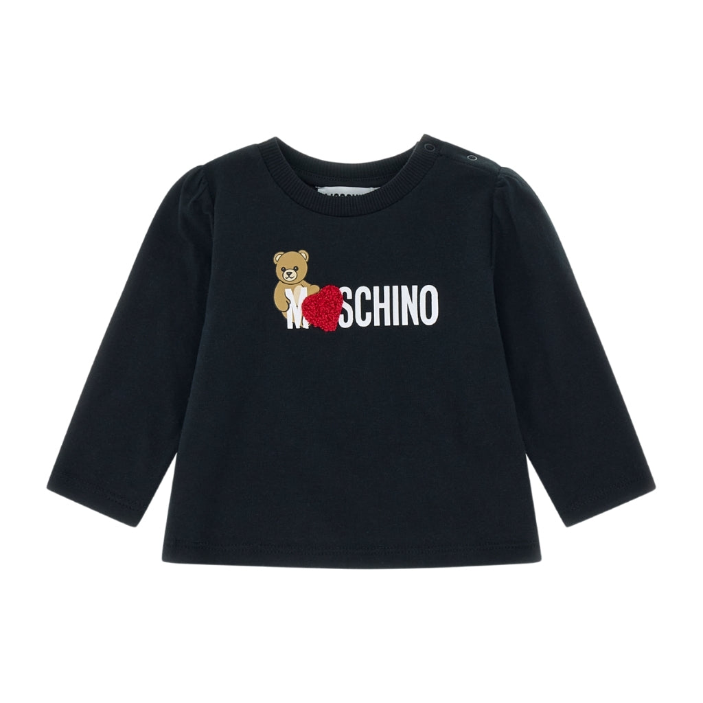 Moschino Kids Long Sleeves T-shirt