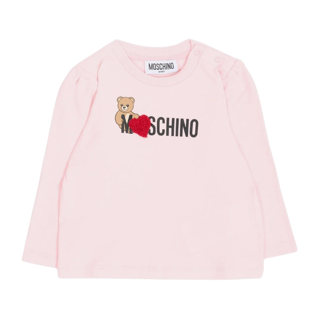Moschino Kids Long Sleeves T-shirt