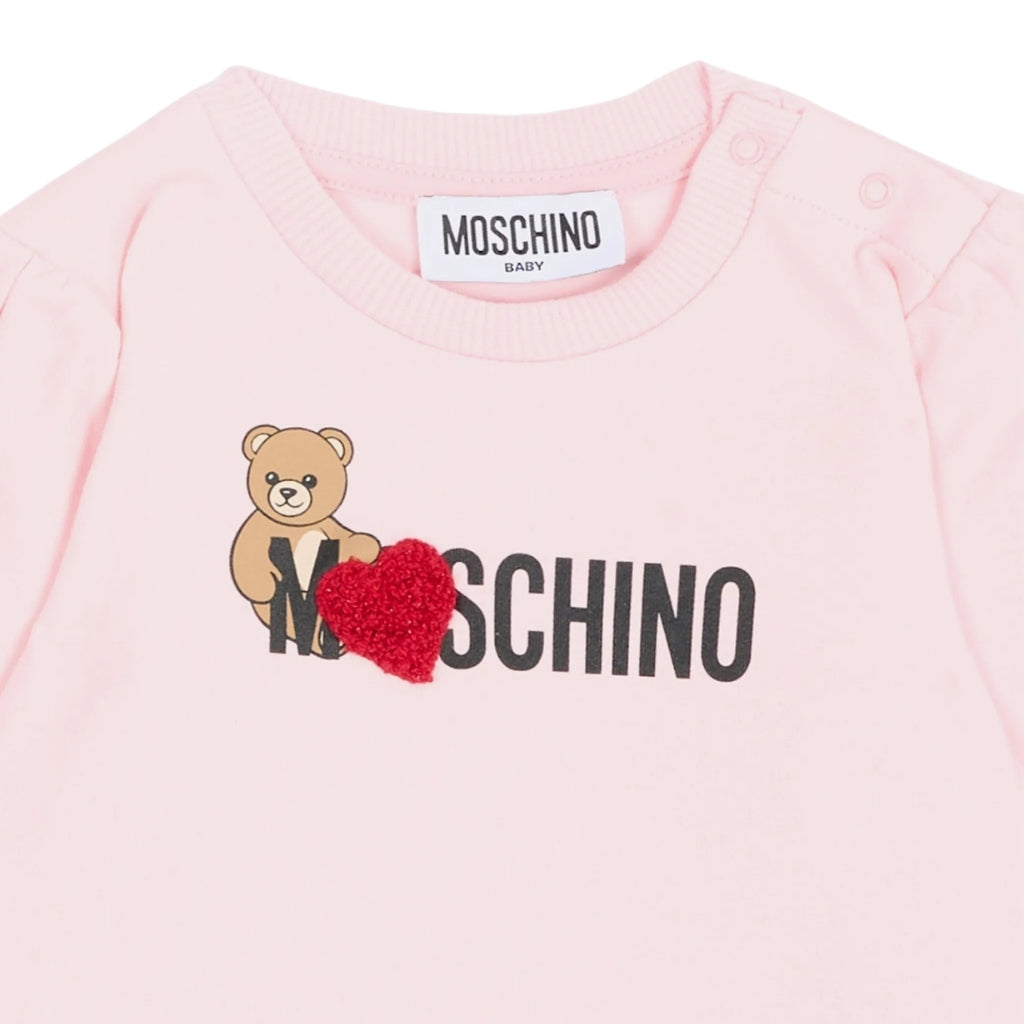 Moschino Kids Long Sleeves T-shirt