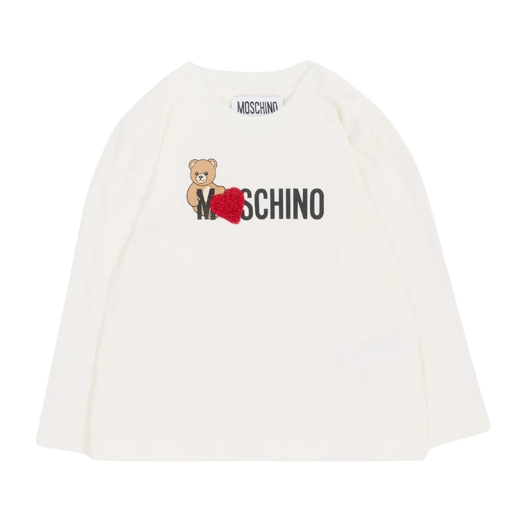 Moschino Kids Long Sleeves T-shirt