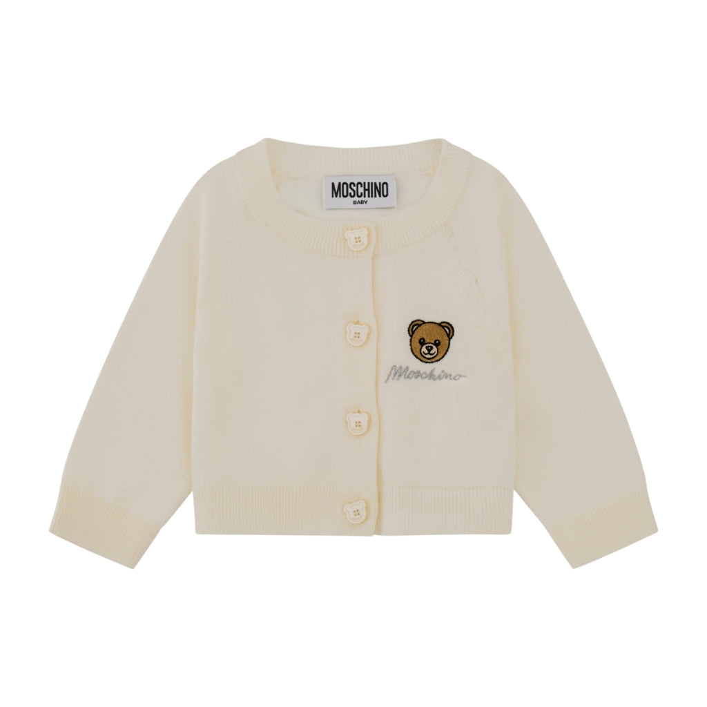 Moschino Kids Knitted Cardigan
