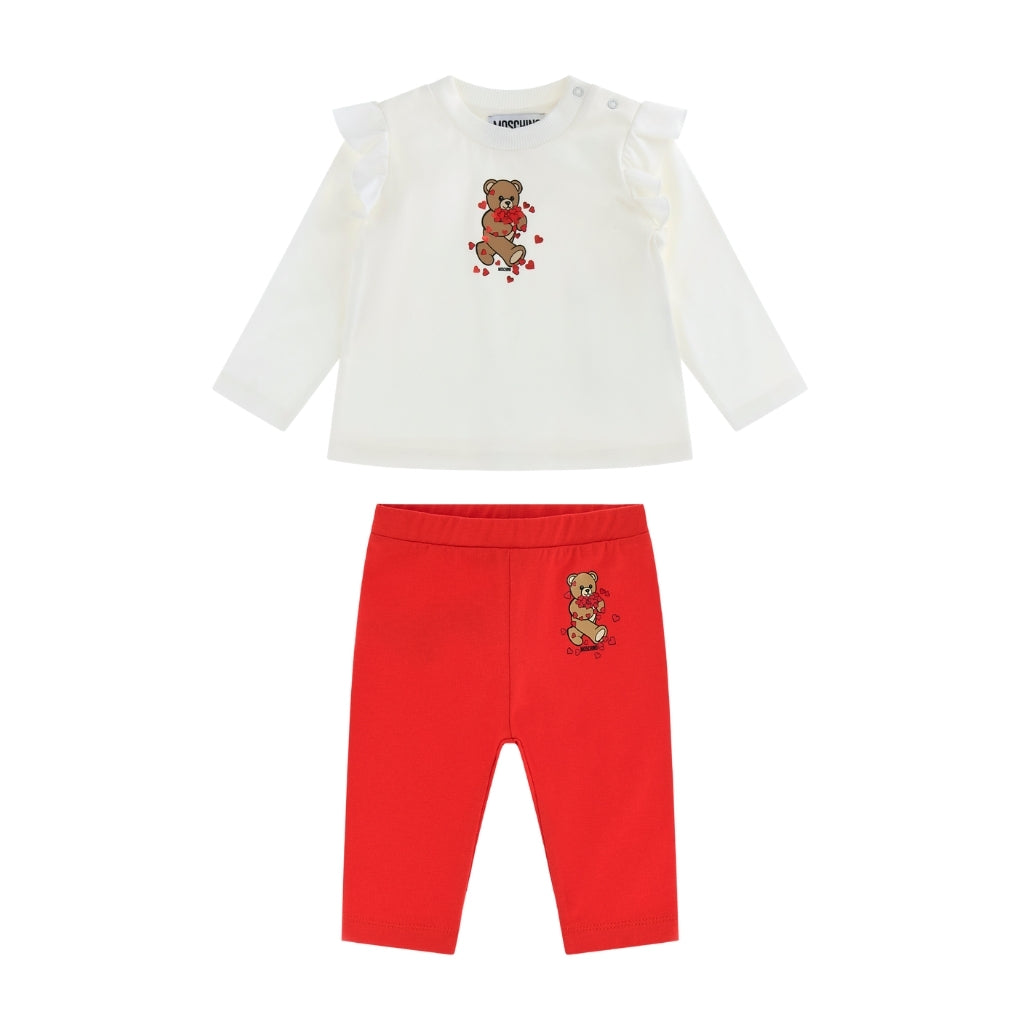 Moschino Kids T-shirt and Leggings Set