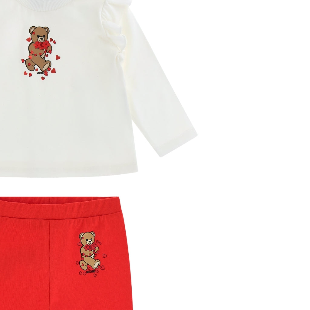 Moschino Kids T-shirt and Leggings Set