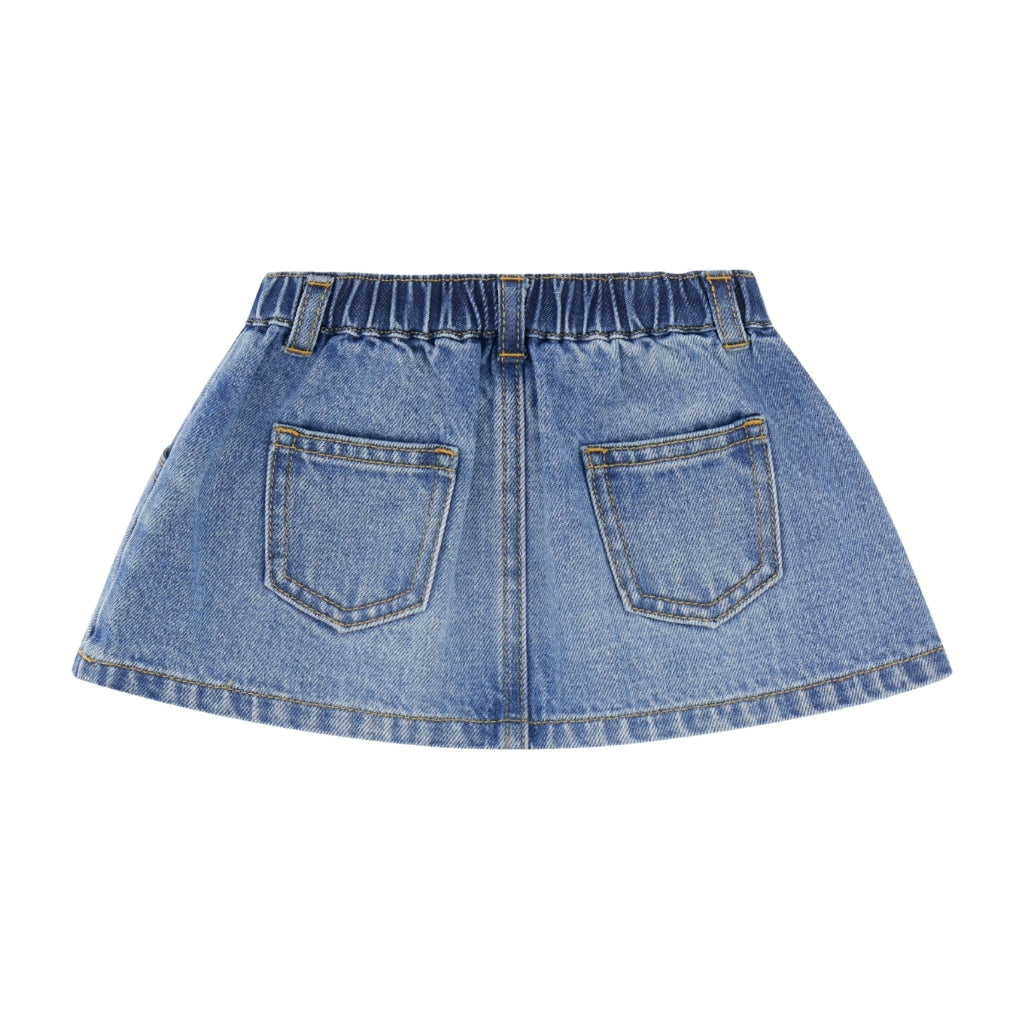 Moschino Kids Denim Skirt