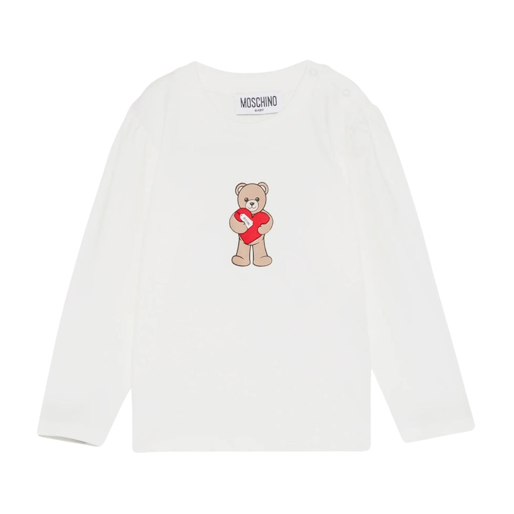 Moschino Kids Long Sleeves T-shirt
