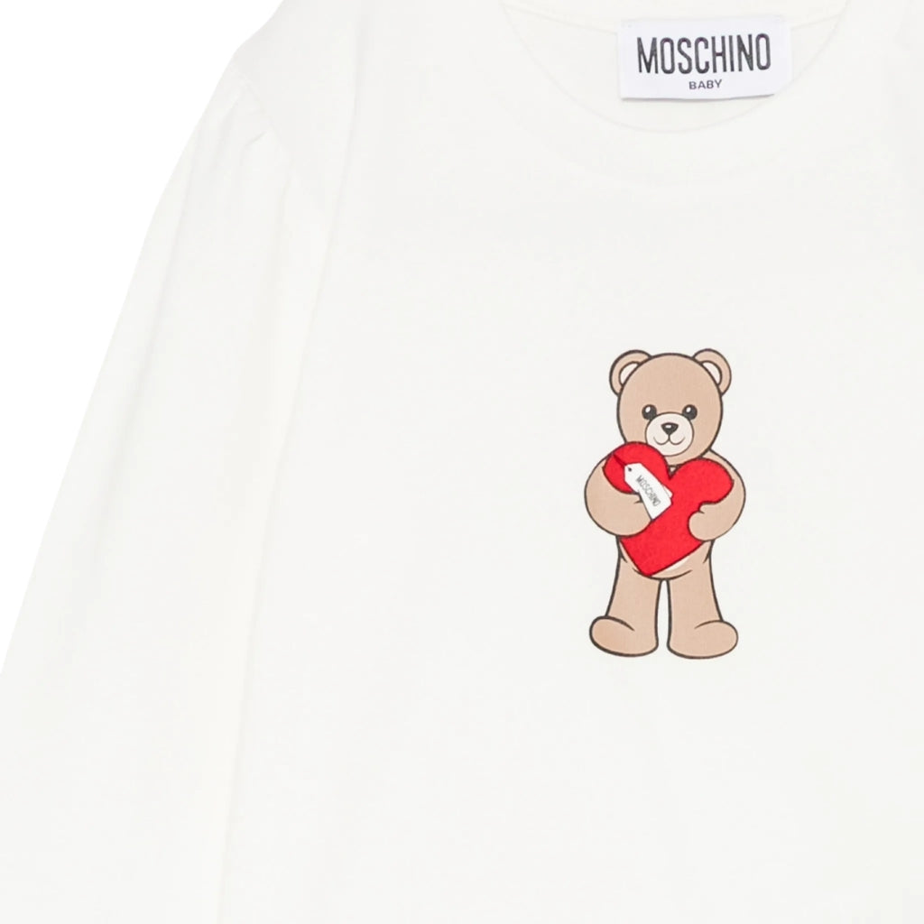 Moschino Kids Long Sleeves T-shirt