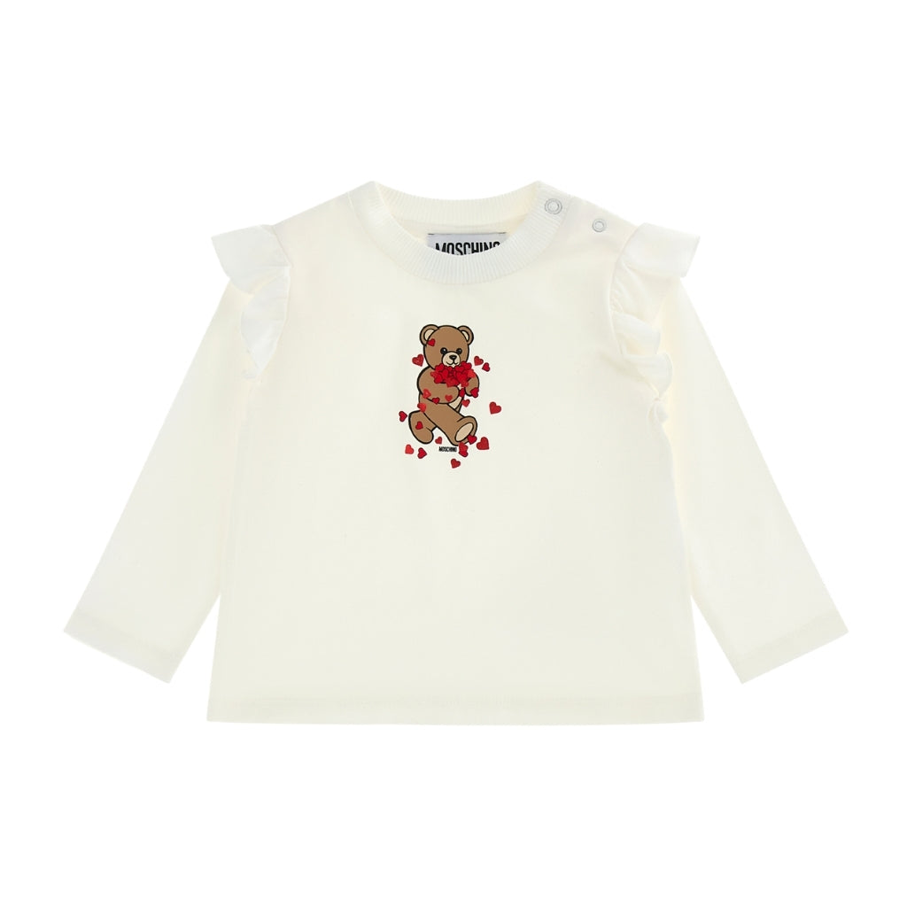 Moschino Kids Long Sleeves T-shirt