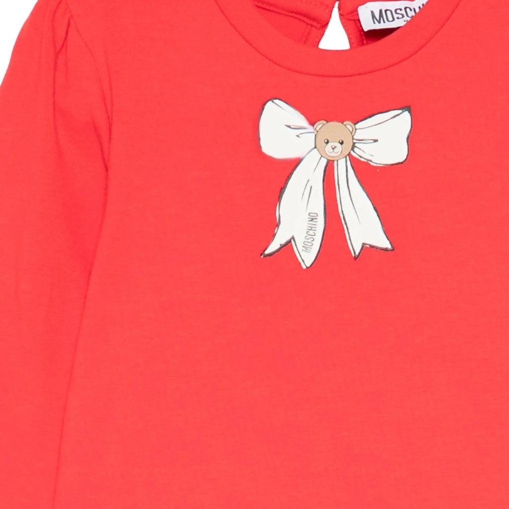 Moschino Kids Long Sleeves T-shirt