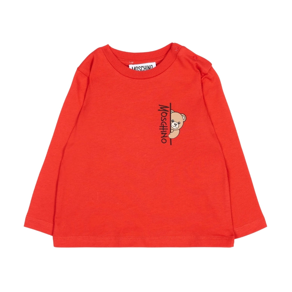 Moschino Kids Long Sleeves T-shirt
