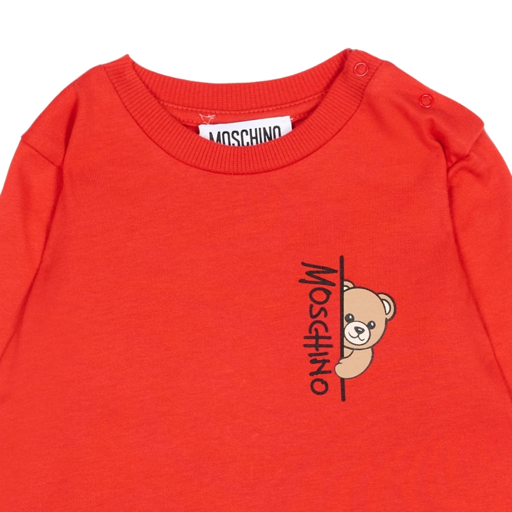 Moschino Kids Long Sleeves T-shirt