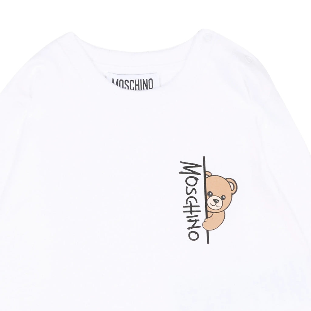 Moschino Kids Long Sleeves T-shirt