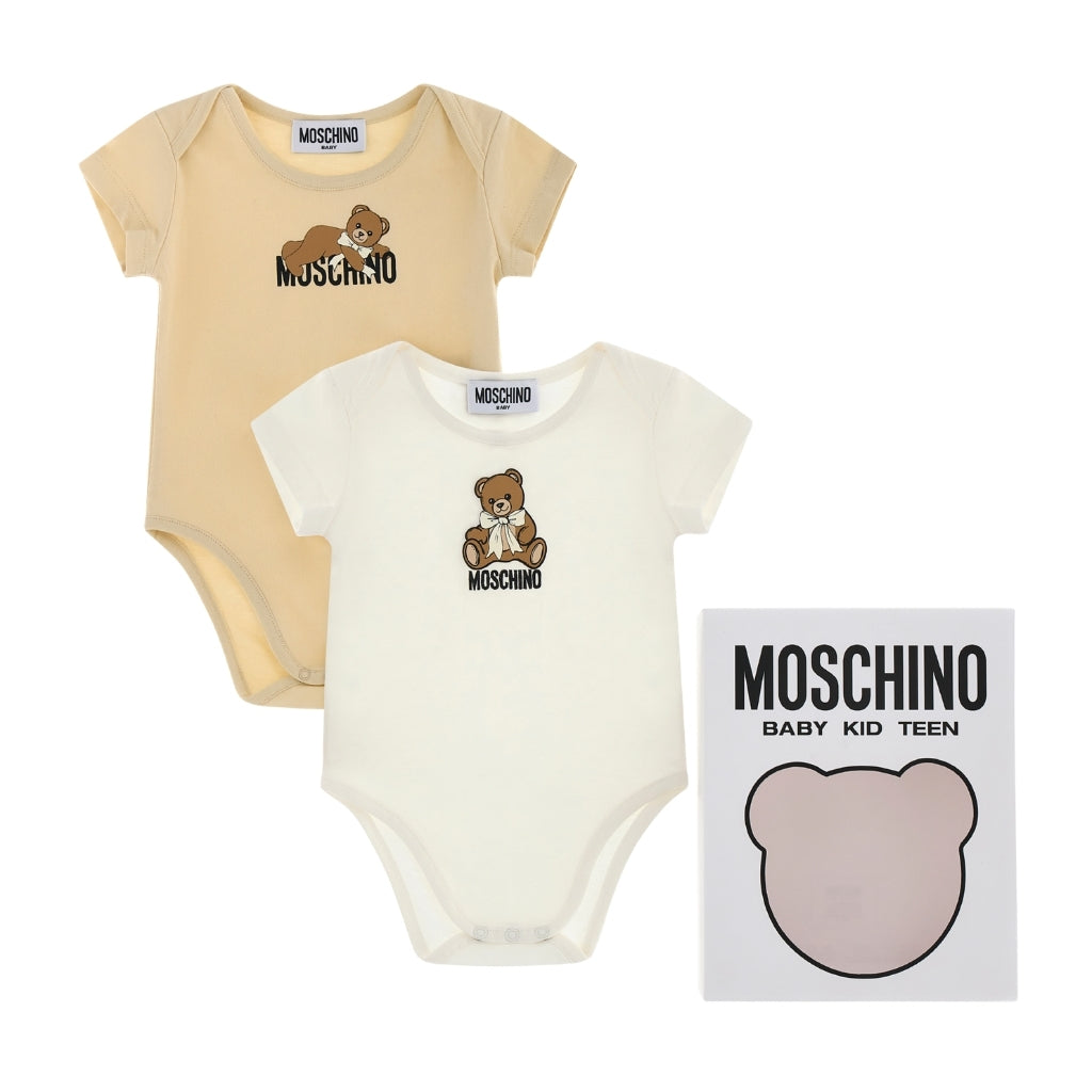 Moschino Kids Bodysuit Gift Set