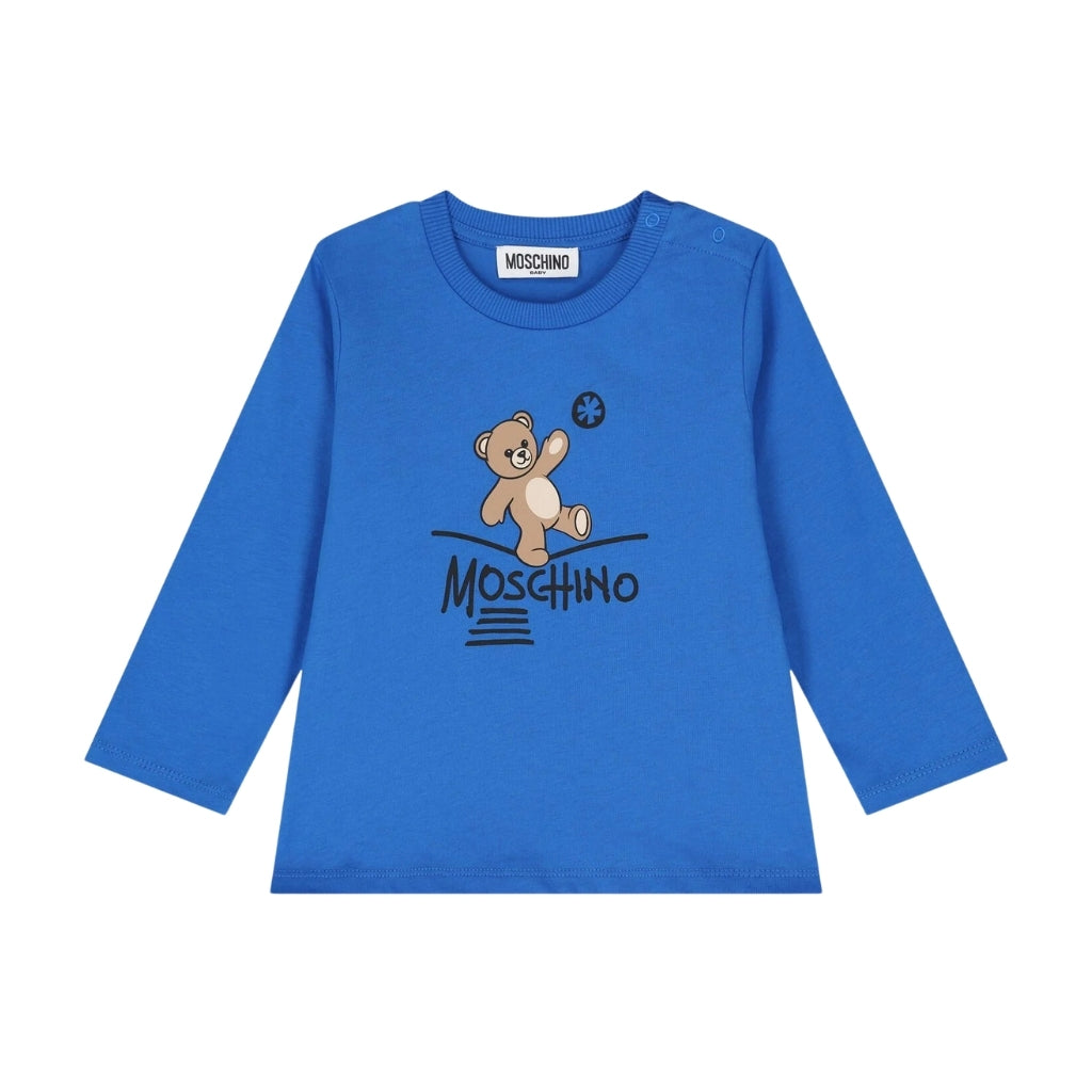 Moschino Kids Long Sleeves T-shirt