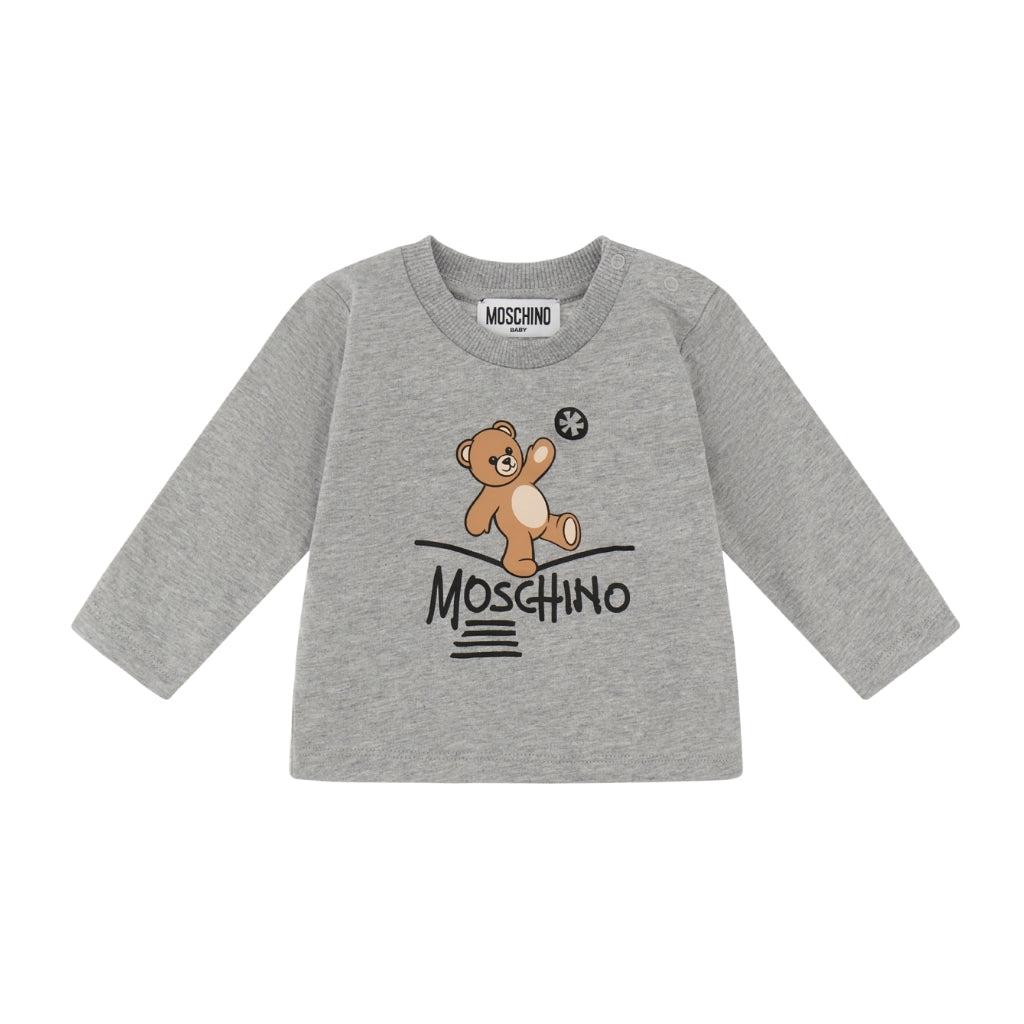 Moschino Kids Long Sleeves T-shirt