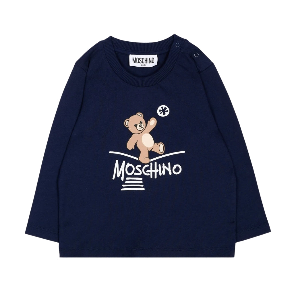 Moschino Kids Long Sleeves T-shirt