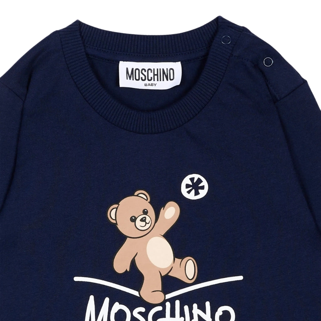 Moschino Kids Long Sleeves T-shirt