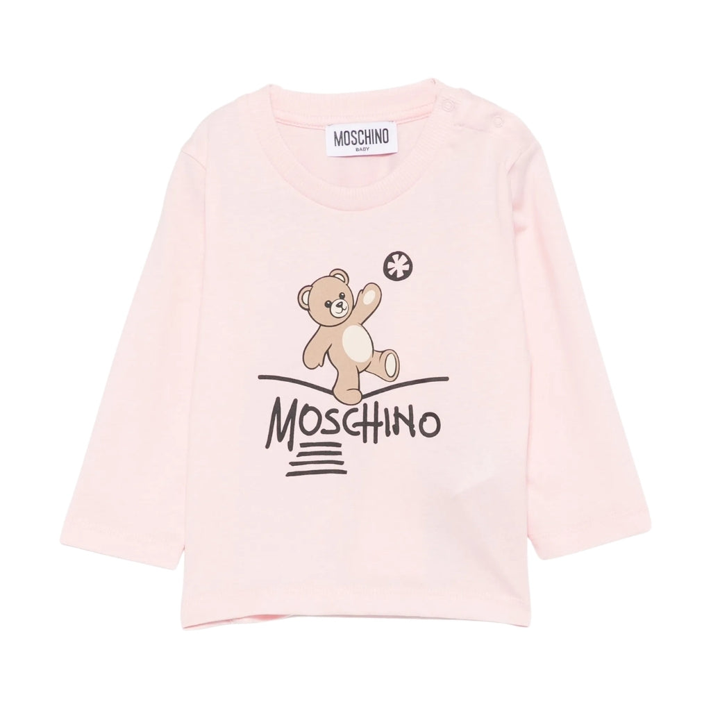 Moschino Kids Long Sleeves T-shirt