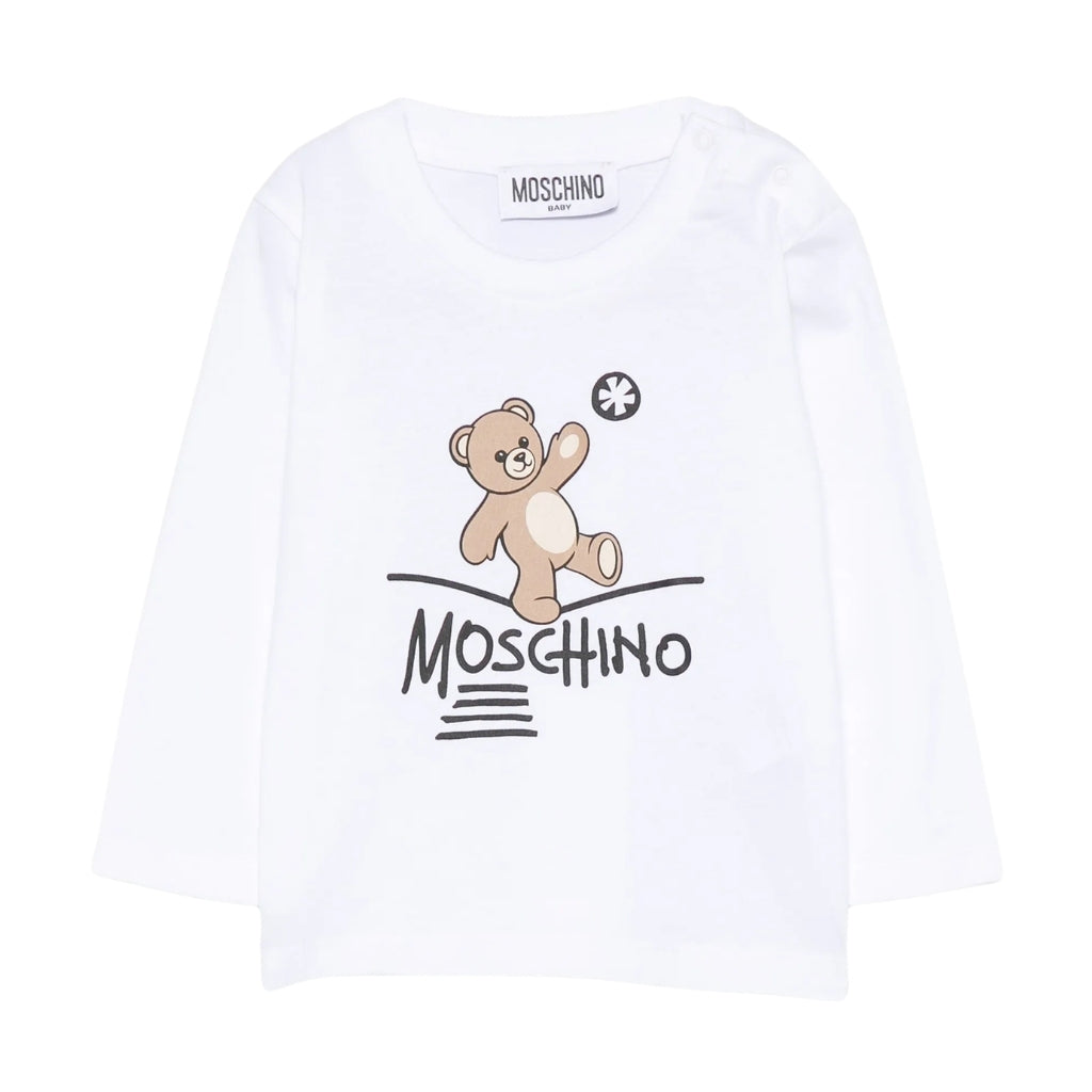 Moschino Kids Long Sleeves T-shirt