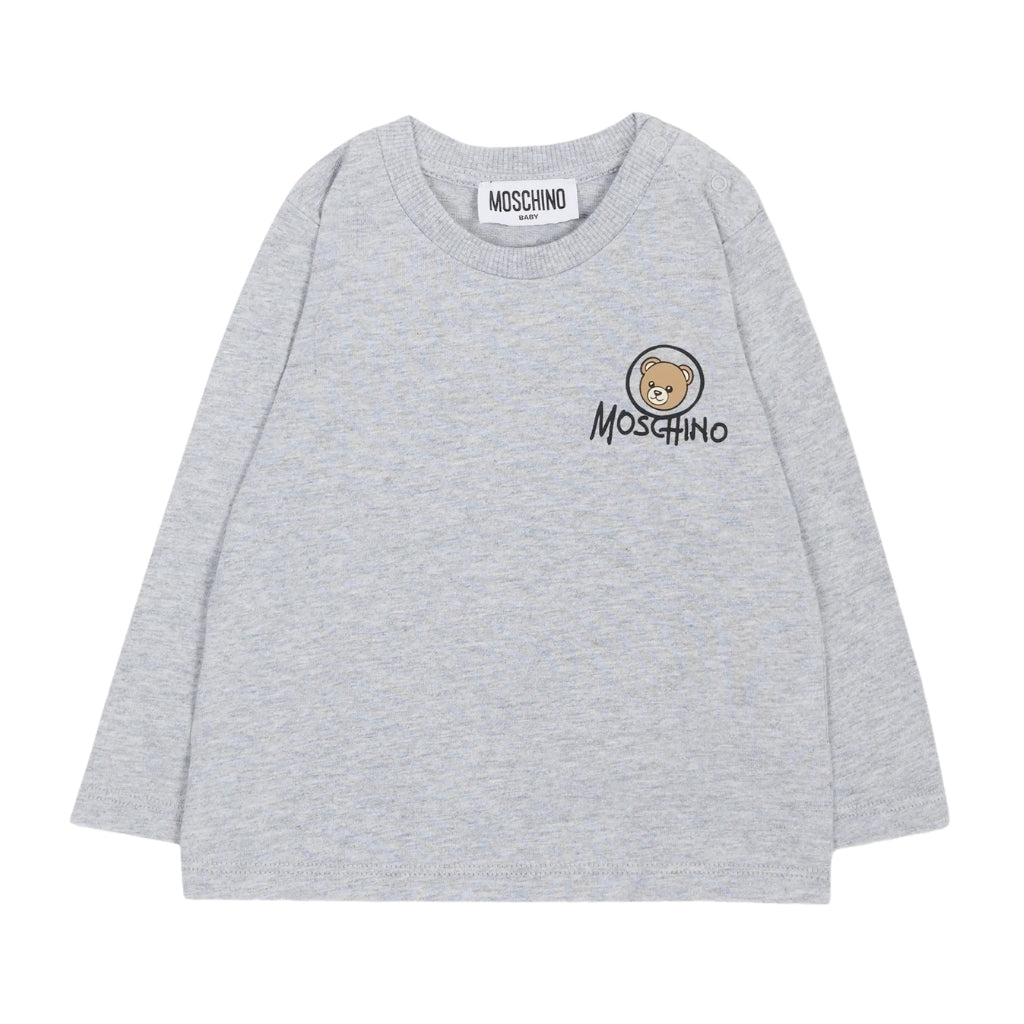 Moschino Kids Long Sleeves T-shirt