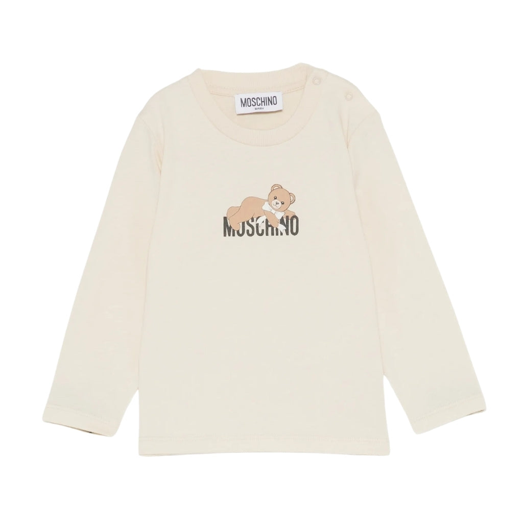 Moschino Kids Long Sleeves T-shirt