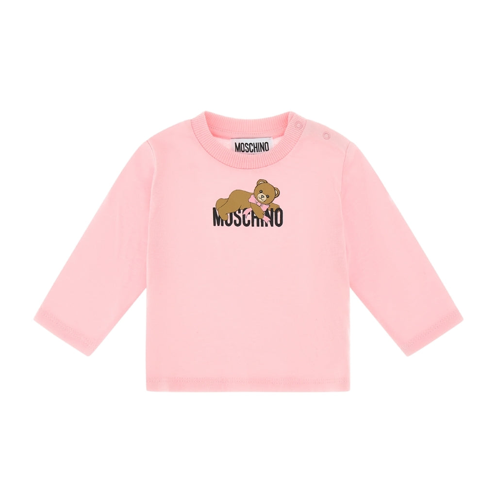 Moschino Kids Long Sleeves T-shirt