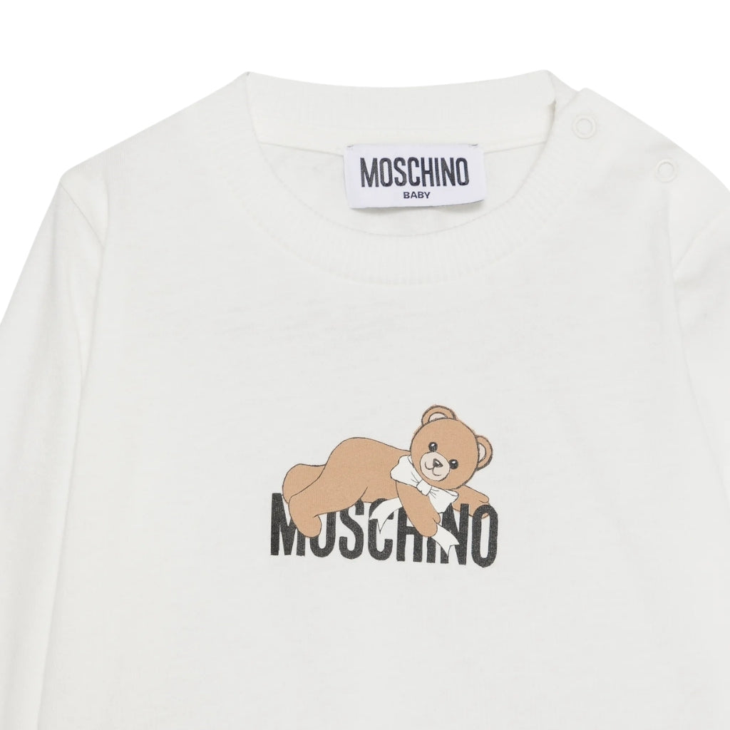 Moschino Kids Long Sleeves T-shirt