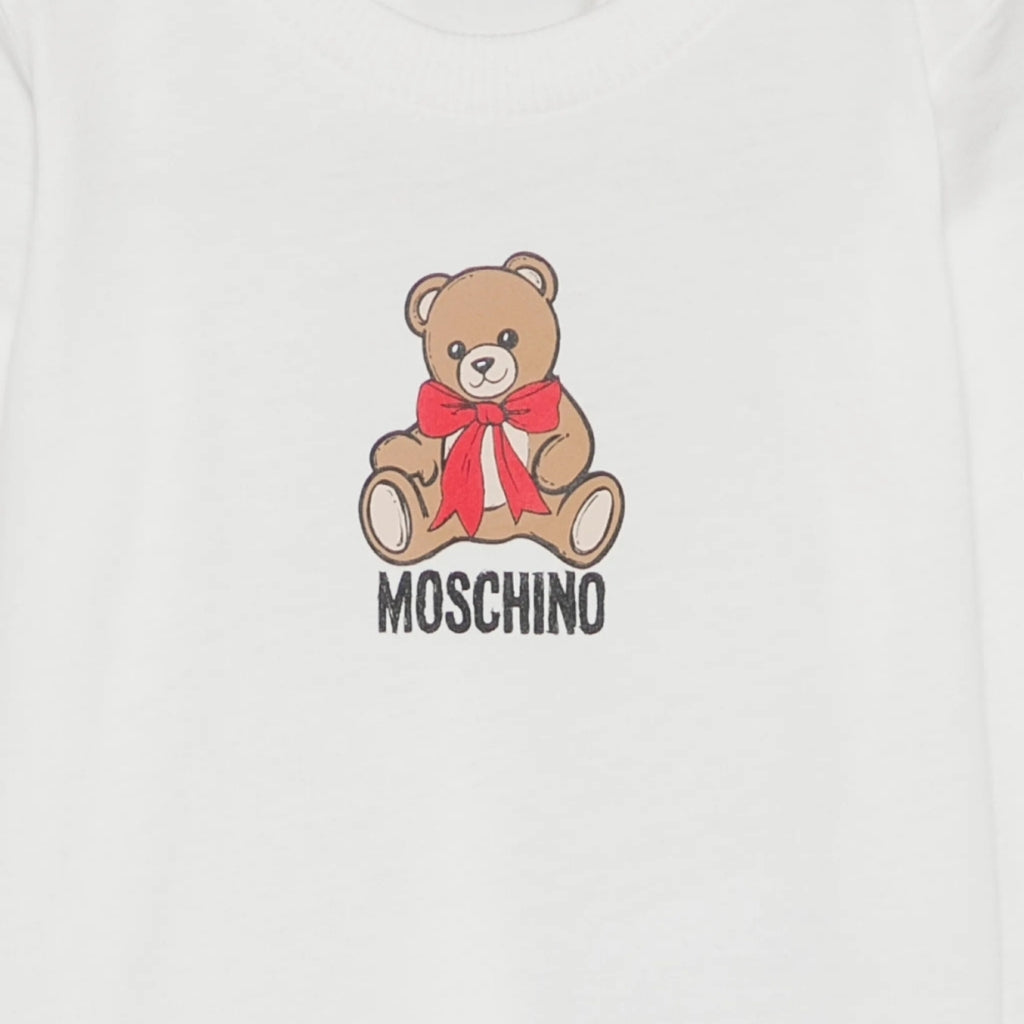 Moschino Kids Long Sleeves T-shirt