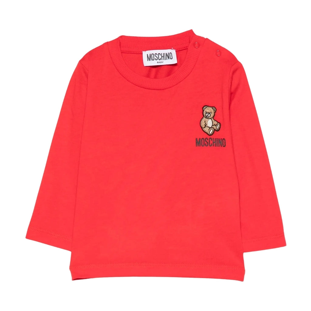 Moschino Kids Long Sleeves T-shirt