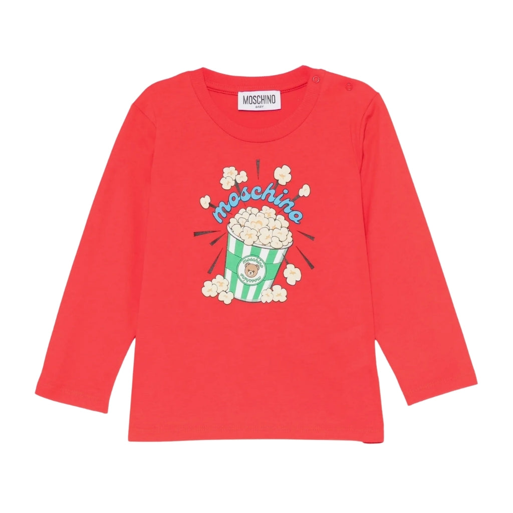 Moschino Kids Long Sleeves T-shirt