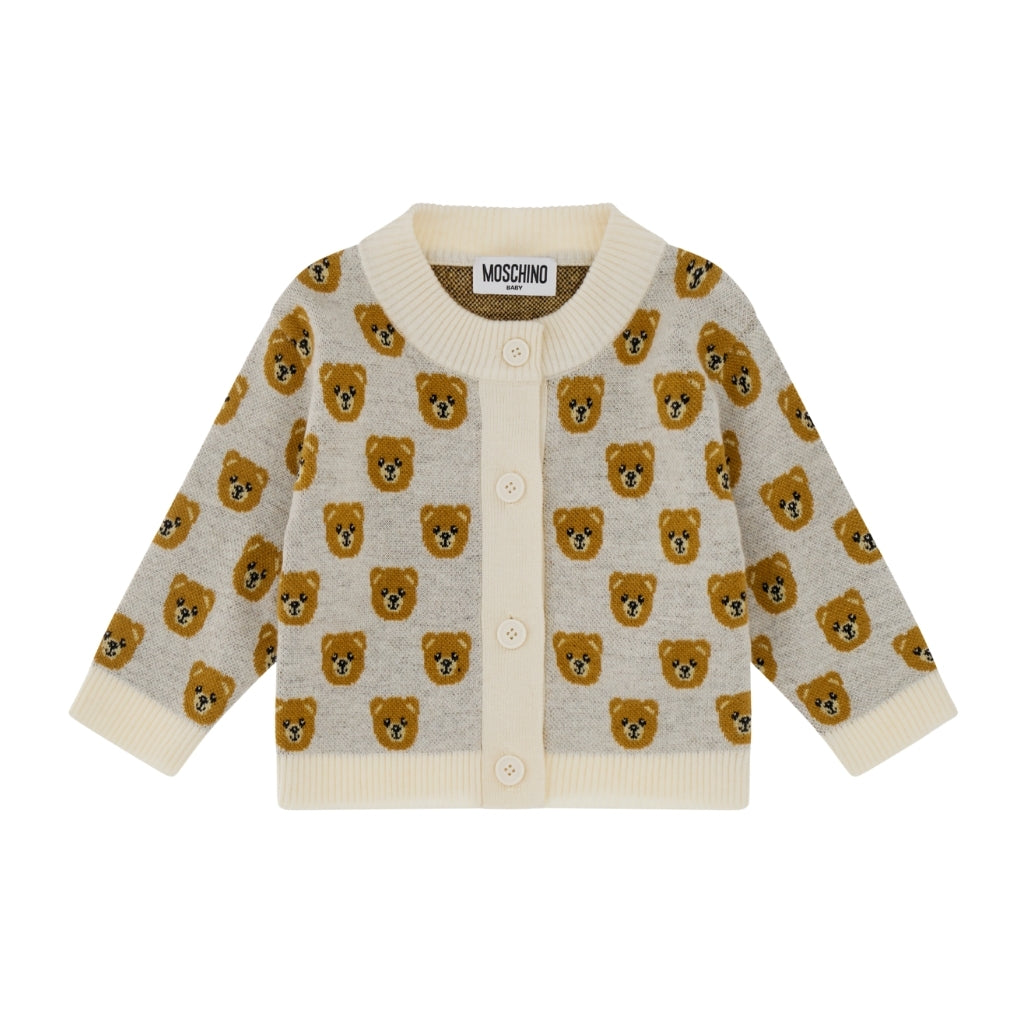 Moschino Kids Knitted Cardigan