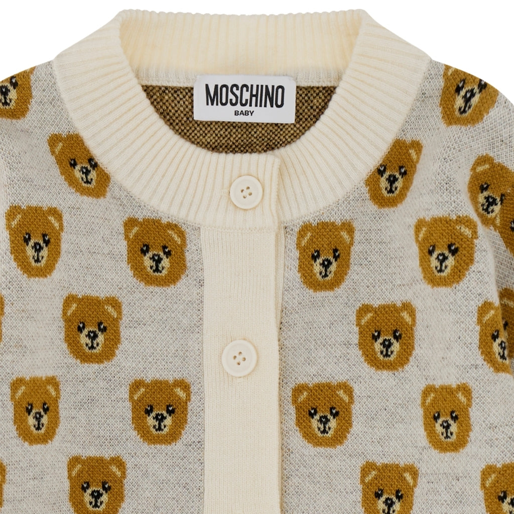 Moschino Kids Knitted Cardigan