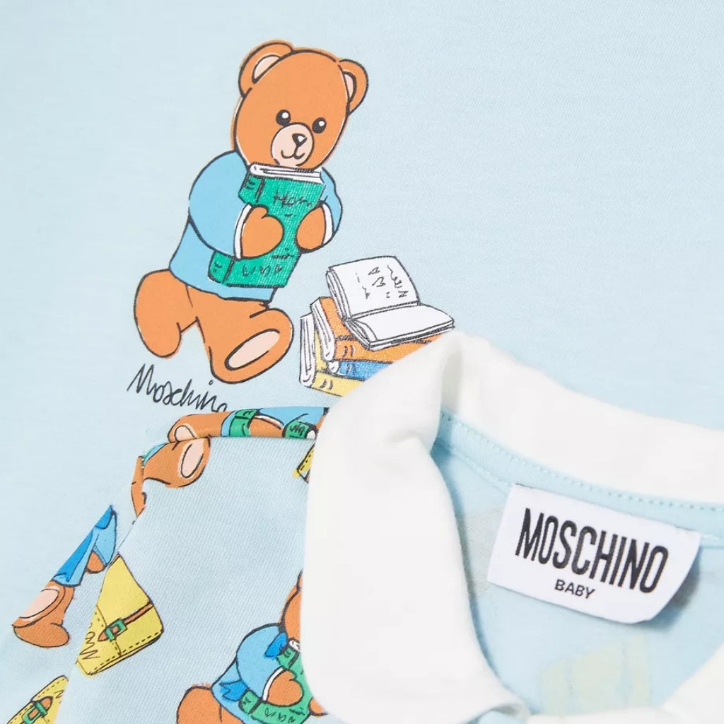 Moschino Kids Babygrow Gift Set