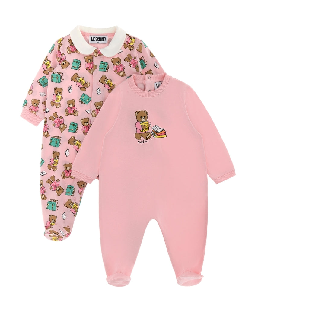 Moschino Kids Babygrow Gift Set