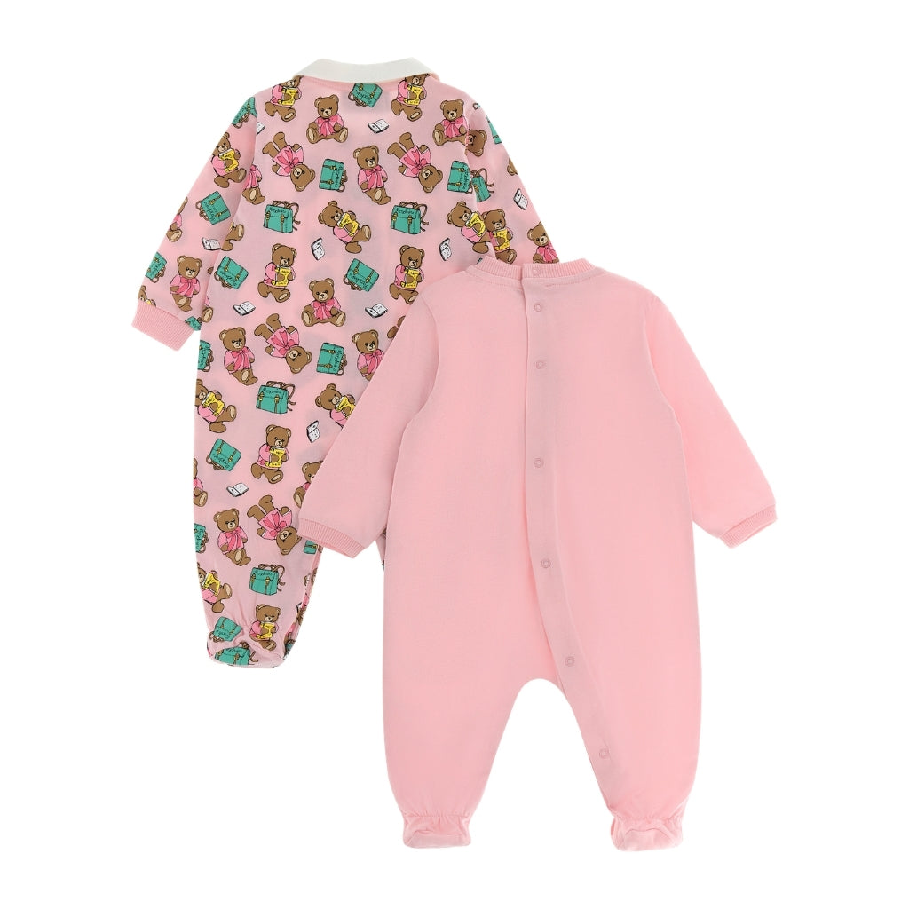 Moschino Kids Babygrow Gift Set