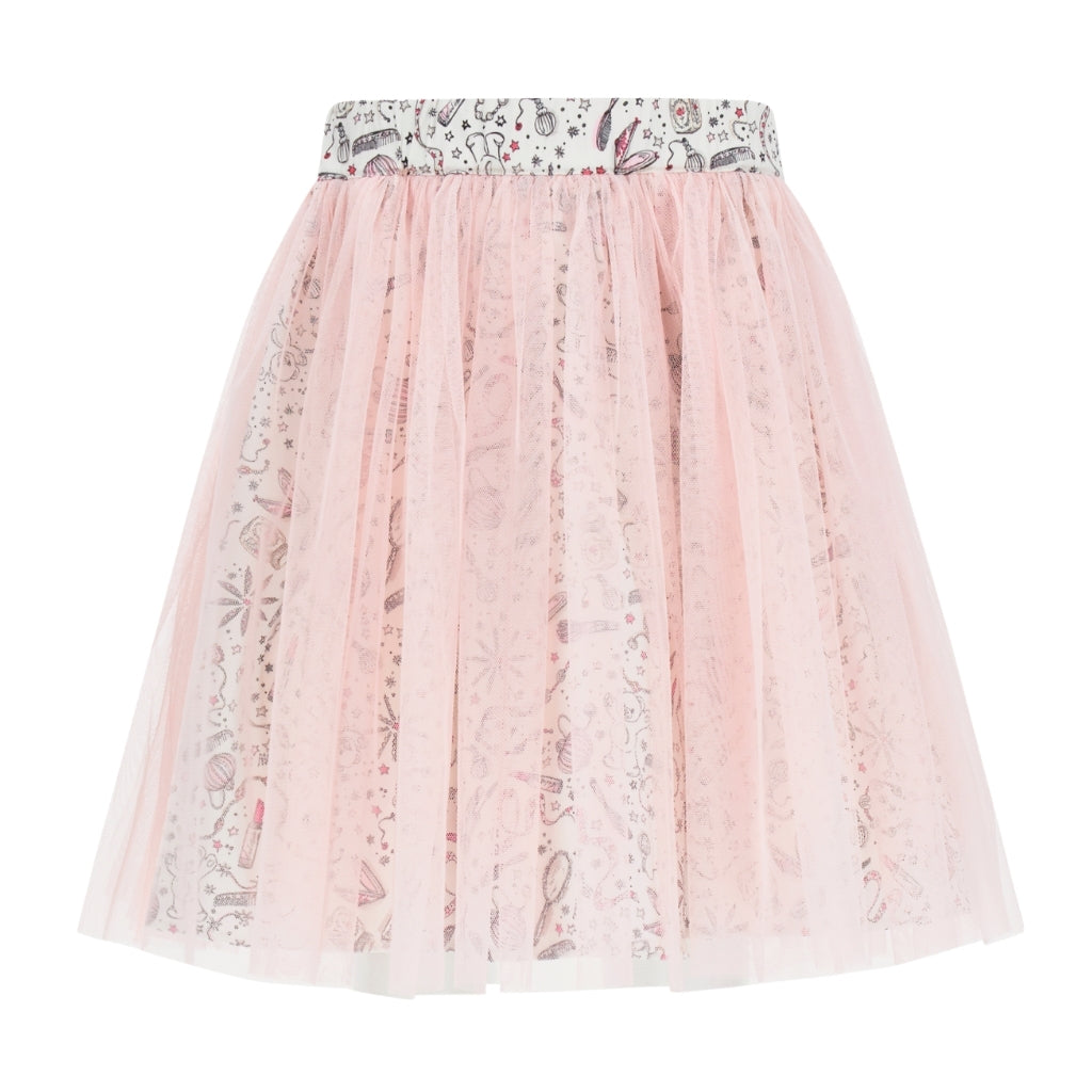 Moschino Kids Bubble Hem Skirt
